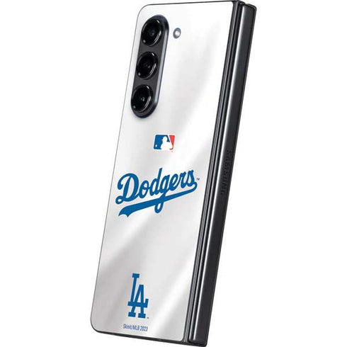 MLB Los Angeles Dodgers Home Jersey Galaxy Z Fold5 5G Skin