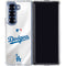 MLB Los Angeles Dodgers Home Jersey Galaxy Z Fold7 Clear Case