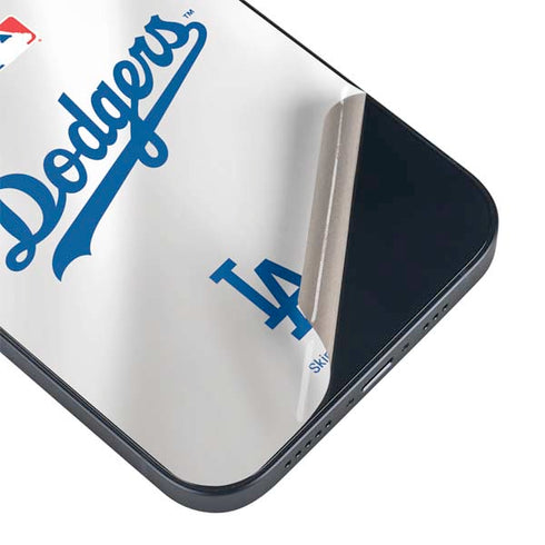 MLB Los Angeles Dodgers Home Jersey iPhone Skins