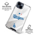 MLB Los Angeles Dodgers Home Jersey iPhone 15 Clear Case