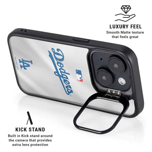 MLB Los Angeles Dodgers Home Jersey iPhone 15 Plus Kickstand Case