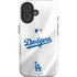 MLB Los Angeles Dodgers Home Jersey iPhone 16 Magsafe Impact Case