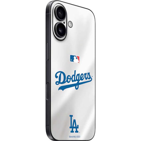 MLB Los Angeles Dodgers Home Jersey iPhone 16 Plus Skin