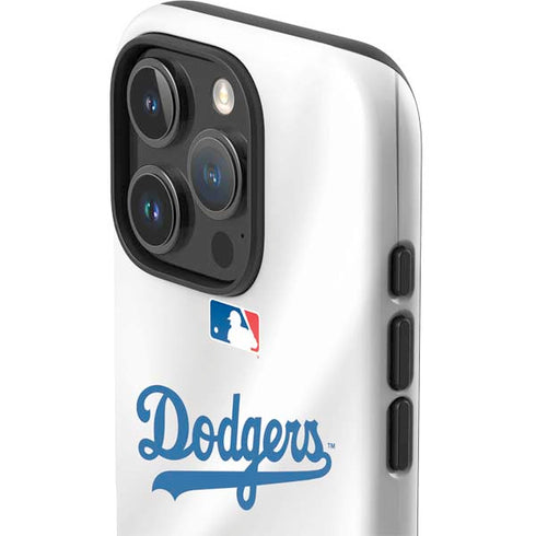 MLB Los Angeles Dodgers Home Jersey iPhone 16 Pro Impact Case
