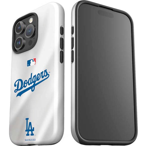 MLB Los Angeles Dodgers Home Jersey iPhone 16 Pro Impact Case