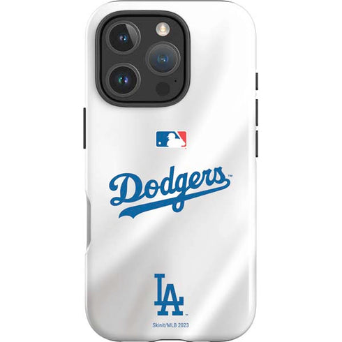MLB Los Angeles Dodgers Home Jersey iPhone 16 Pro Max Impact Case