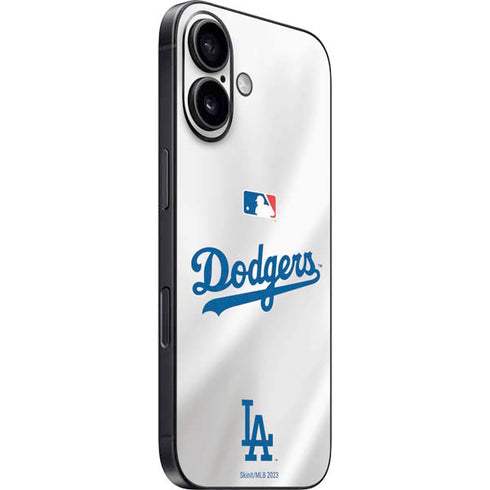 MLB Los Angeles Dodgers Home Jersey iPhone 16 Skin