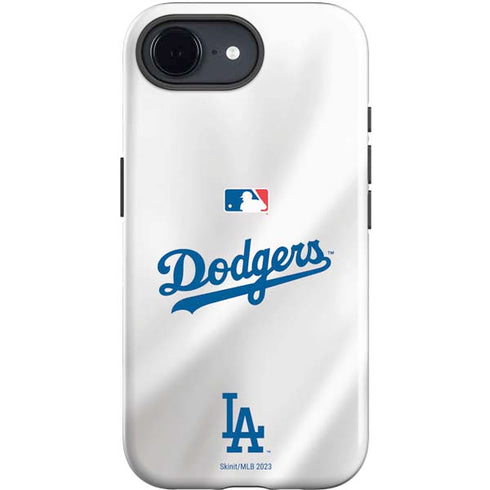 MLB Los Angeles Dodgers Home Jersey iPhone 16e Impact Case