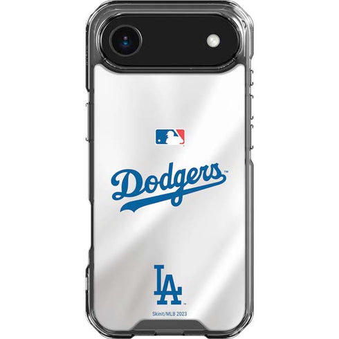 MLB Los Angeles Dodgers Home Jersey iPhone 17 Air Clear Case