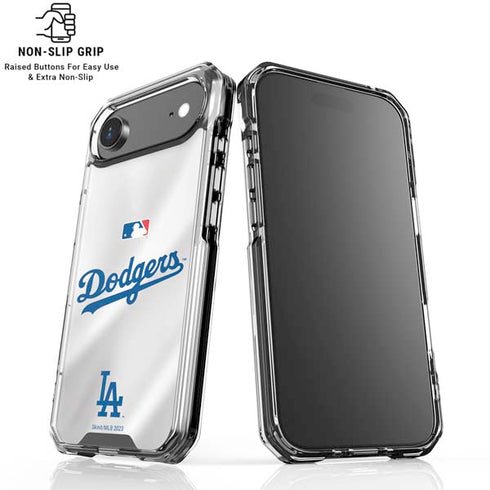 MLB Los Angeles Dodgers Home Jersey iPhone 17 Air Clear Case