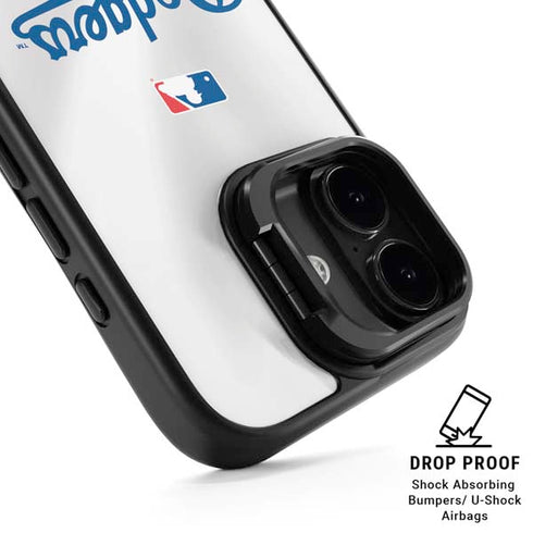 MLB Los Angeles Dodgers Home Jersey iPhone 17 Kickstand Case
