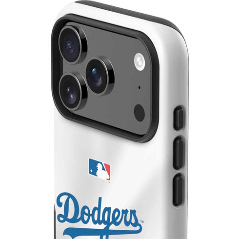 MLB Los Angeles Dodgers Home Jersey iPhone 17 Pro Impact Case