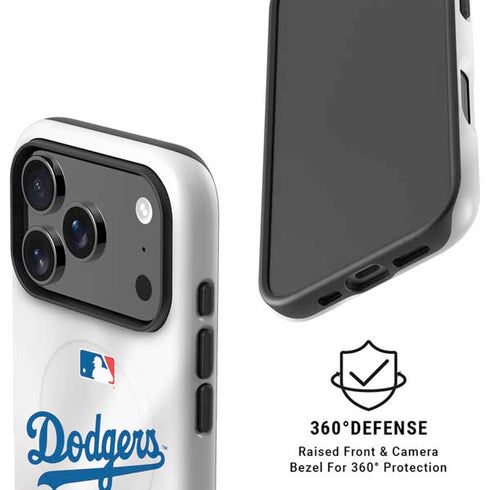 MLB Los Angeles Dodgers Home Jersey iPhone 17 Pro Magsafe Impact Case