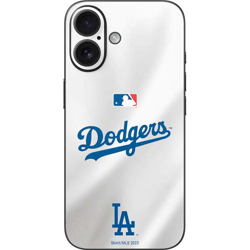 MLB Los Angeles Dodgers Home Jersey iPhone 17 Skin