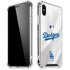 MLB Los Angeles Dodgers Home Jersey iPhone X/XS Clear Case