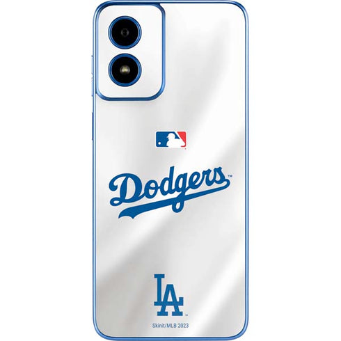 MLB Los Angeles Dodgers Home Jersey Moto G Play 4G (2024) Skin