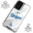 MLB Los Angeles Dodgers Home Jersey Moto G Power 5G (2024) Clear Case