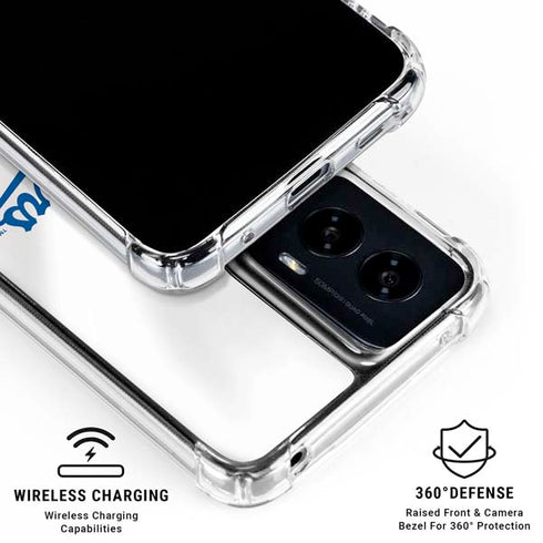 MLB Los Angeles Dodgers Home Jersey Moto G Power 5G (2024) Clear Case