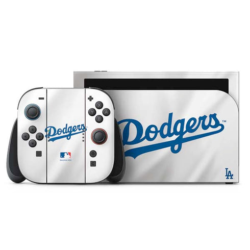 MLB Los Angeles Dodgers Home Jersey Nintendo Skins