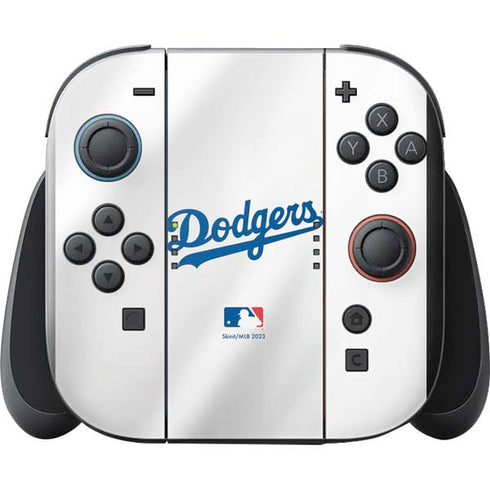 MLB Los Angeles Dodgers Home Jersey Nintendo Switch 2 (2025) with Joy-Con Skin