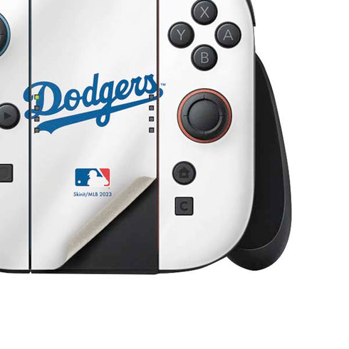 MLB Los Angeles Dodgers Home Jersey Nintendo Switch 2 (2025) Joy-Con Controller Skin