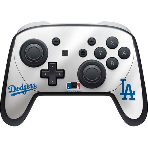 MLB Los Angeles Dodgers Home Jersey Nintendo Switch 2 (2025) Pro Controller Skin