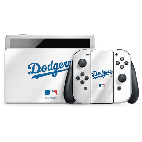 MLB Los Angeles Dodgers Home Jersey Nintendo Skins