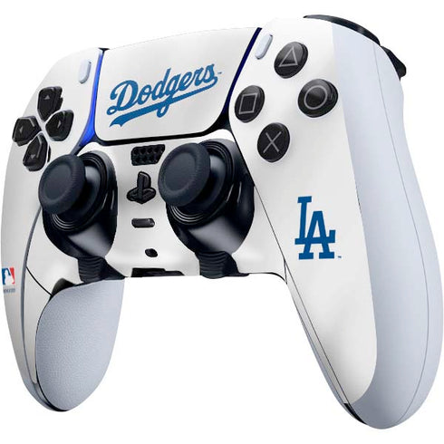 MLB Los Angeles Dodgers Home Jersey PS5 DualSense Edge Pro Controller Skin