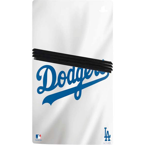 MLB Los Angeles Dodgers Home Jersey PS5 Pro Console Skin