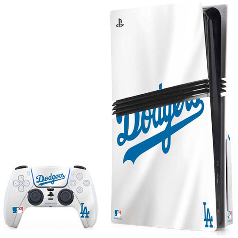 MLB Los Angeles Dodgers Home Jersey PS5 Pro Disk Bundle Skin