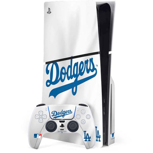 MLB Los Angeles Dodgers Home Jersey PlayStation PS5 Skins
