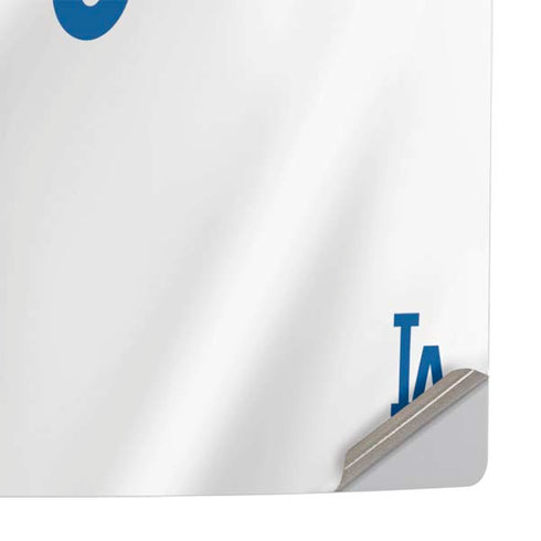 MLB Los Angeles Dodgers Home Jersey PS5 Slim Digital Edition Console Skin