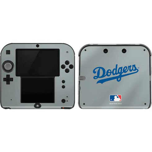 MLB Los Angeles Dodgers Road Jersey Nintendo Skins