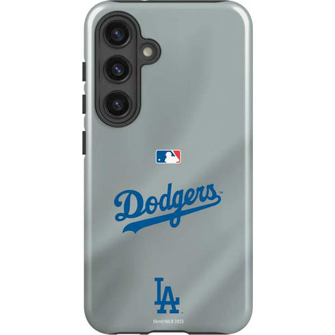 MLB Los Angeles Dodgers Road Jersey Galaxy S25 Plus Impact Case
