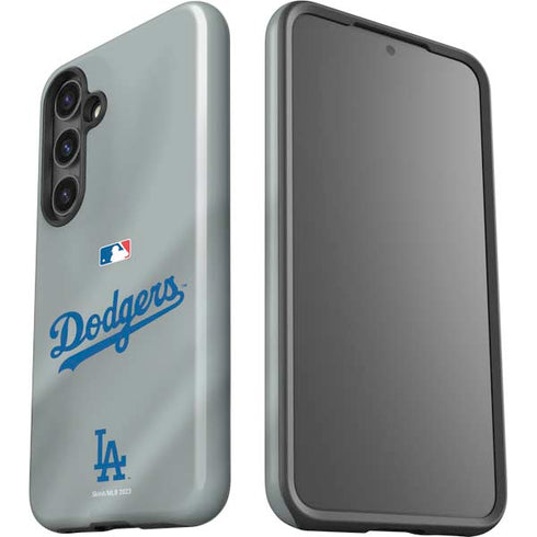MLB Los Angeles Dodgers Road Jersey Galaxy S25 Plus Impact Case