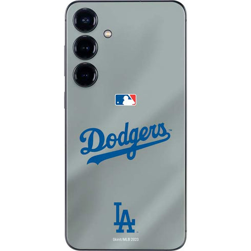 MLB Los Angeles Dodgers Road Jersey Galaxy S25 Plus Skin