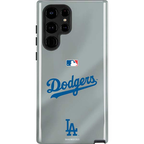 MLB Los Angeles Dodgers Road Jersey Galaxy S25 Ultra Impact Case