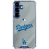 MLB Los Angeles Dodgers Road Jersey Galaxy S25 FE Clear Case