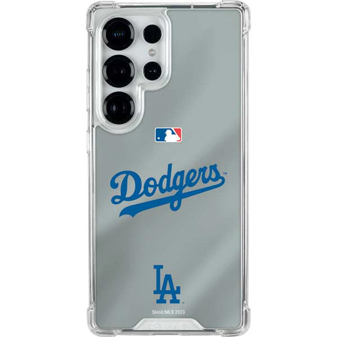 MLB Los Angeles Dodgers Road Jersey Galaxy S25 Ultra Clear Case