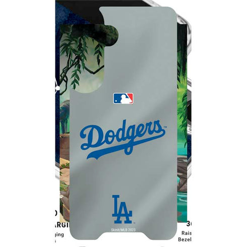 MLB Los Angeles Dodgers Road Jersey Galaxy S26 Clear Case