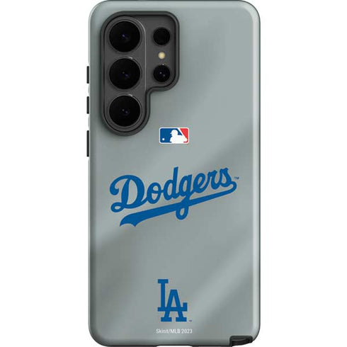 MLB Los Angeles Dodgers Road Jersey Galaxy S26 Ultra Impact Case