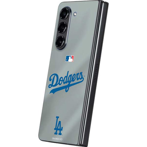 MLB Los Angeles Dodgers Road Jersey Galaxy Z Fold5 5G Skin