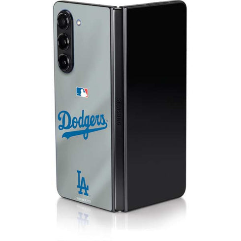 MLB Los Angeles Dodgers Road Jersey Galaxy Z Fold5 5G Skin