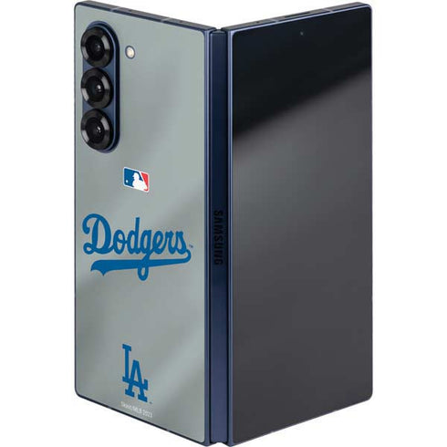 MLB Los Angeles Dodgers Road Jersey Galaxy Z Fold6 Skin