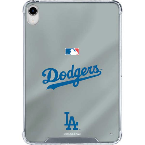 MLB Los Angeles Dodgers Road Jersey iPad 11th Gen (2025) Clear Case