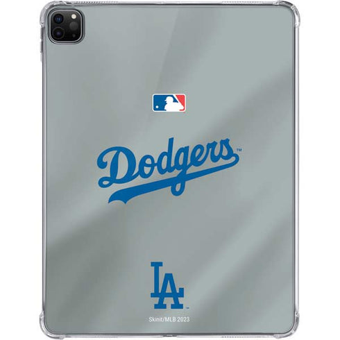 MLB Los Angeles Dodgers Road Jersey iPad Pro 11in (2024) Clear Case