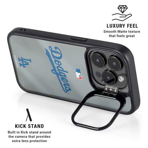 MLB Los Angeles Dodgers Road Jersey iPhone 13 Pro Kickstand Case
