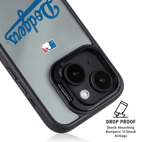 MLB Los Angeles Dodgers Road Jersey iPhone 15 Plus Kickstand Case