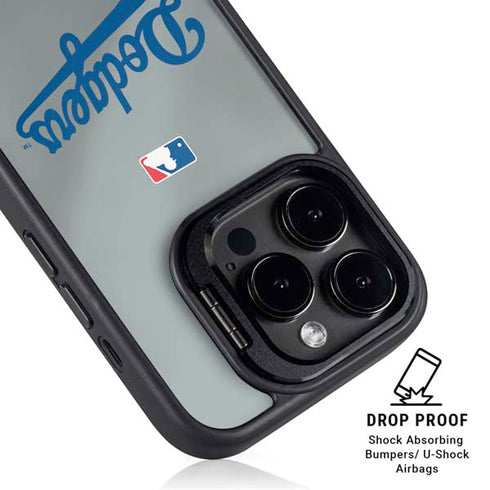 MLB Los Angeles Dodgers Road Jersey iPhone 15 Pro Kickstand Case