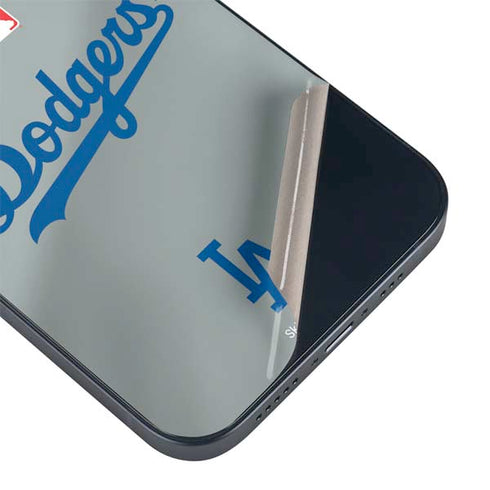 MLB Los Angeles Dodgers Road Jersey iPhone 15 Skin